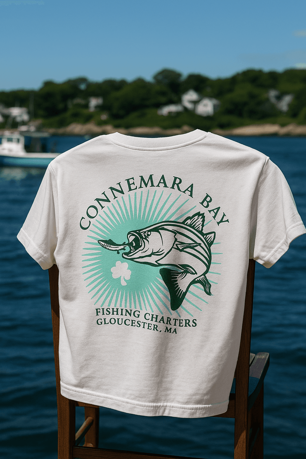Connemara Bay Fishing Charter T-Shirt