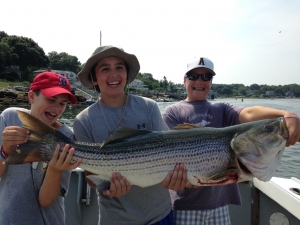 Striped Bass Charter Fishing